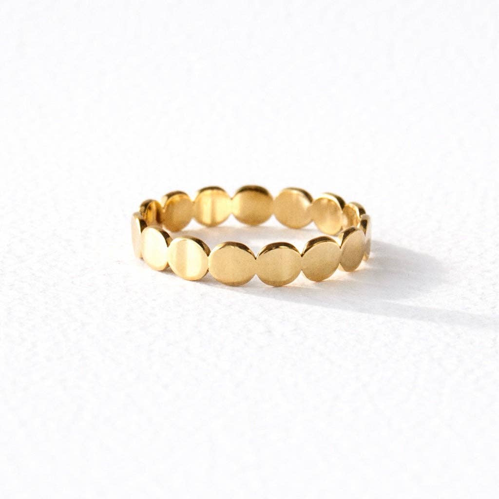 Circle Band Stack Ring