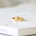 Circle Band Stack Ring
