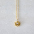 Sunburst Evil Eye Necklace