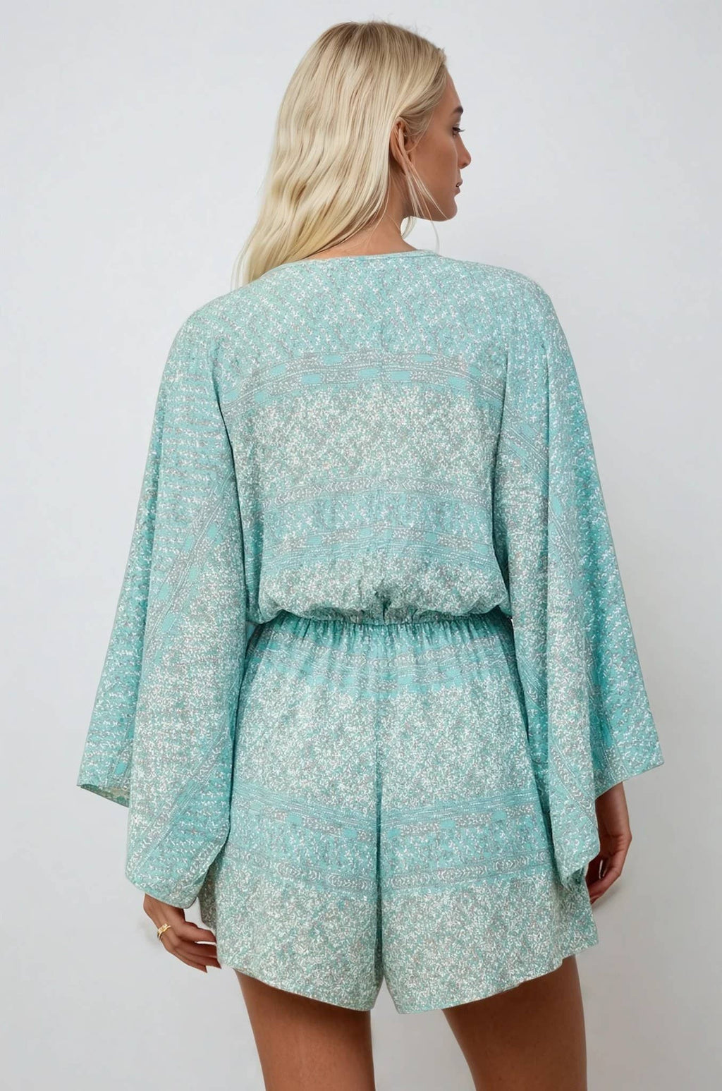 Paisley Batwing Romper